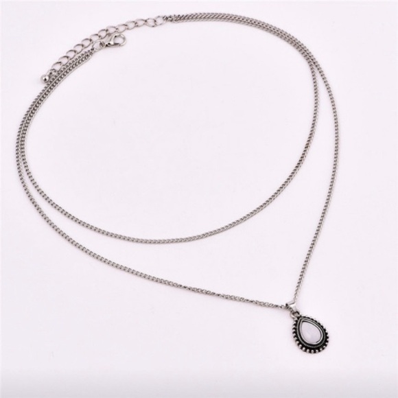 1 restock! NWT opalescent layered choker - Picture 3 of 5